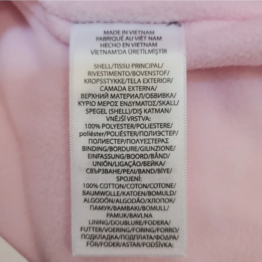 RALPH LAUREN Baby Girl's Hooded Barn Bunting‎ SIZE 9MONTH